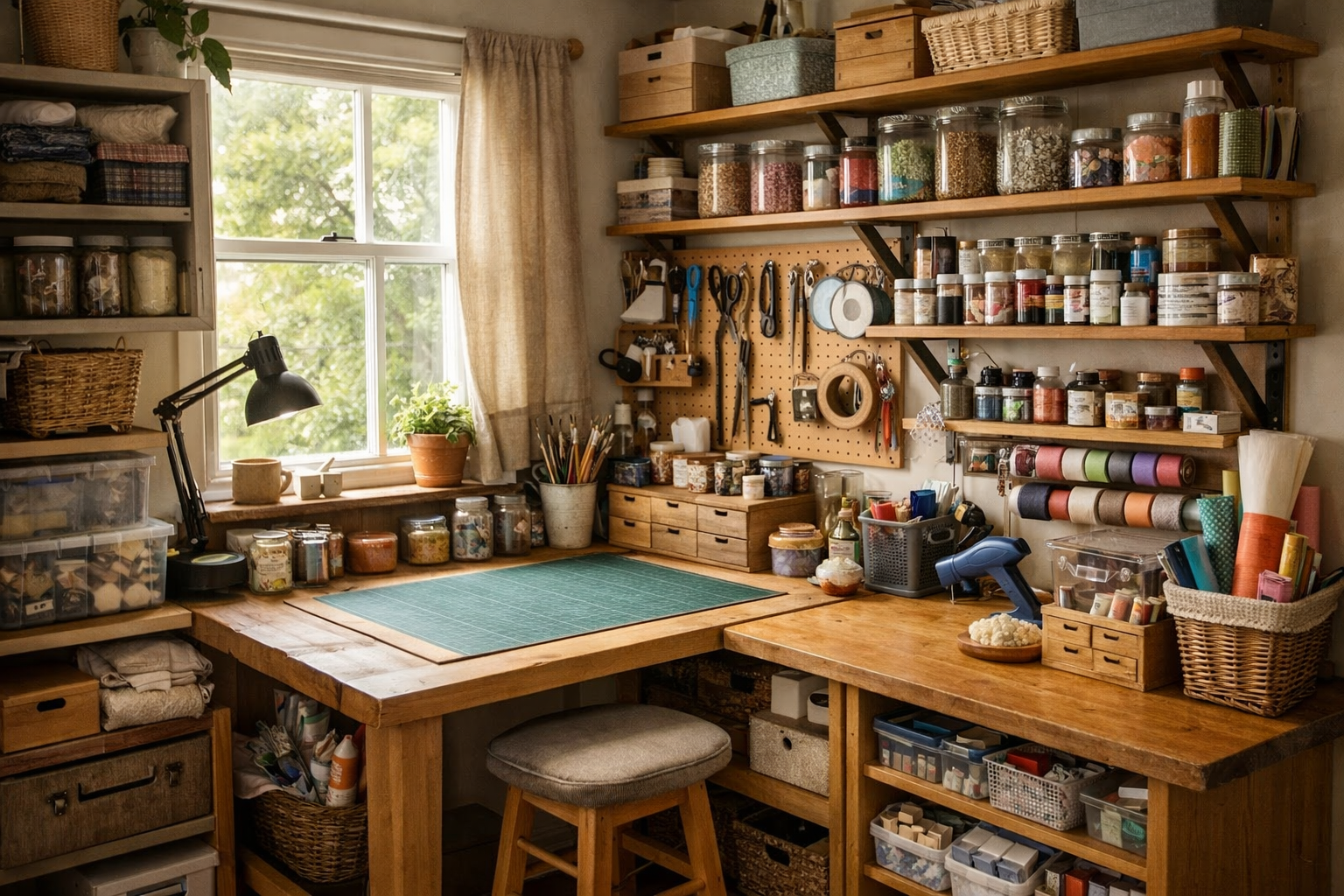 Küçük ev atölyesi