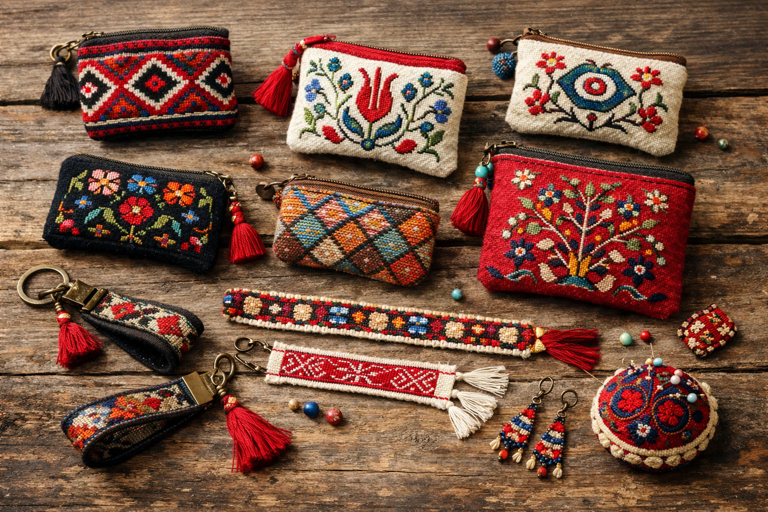 El yapımı tekstil ürünleri