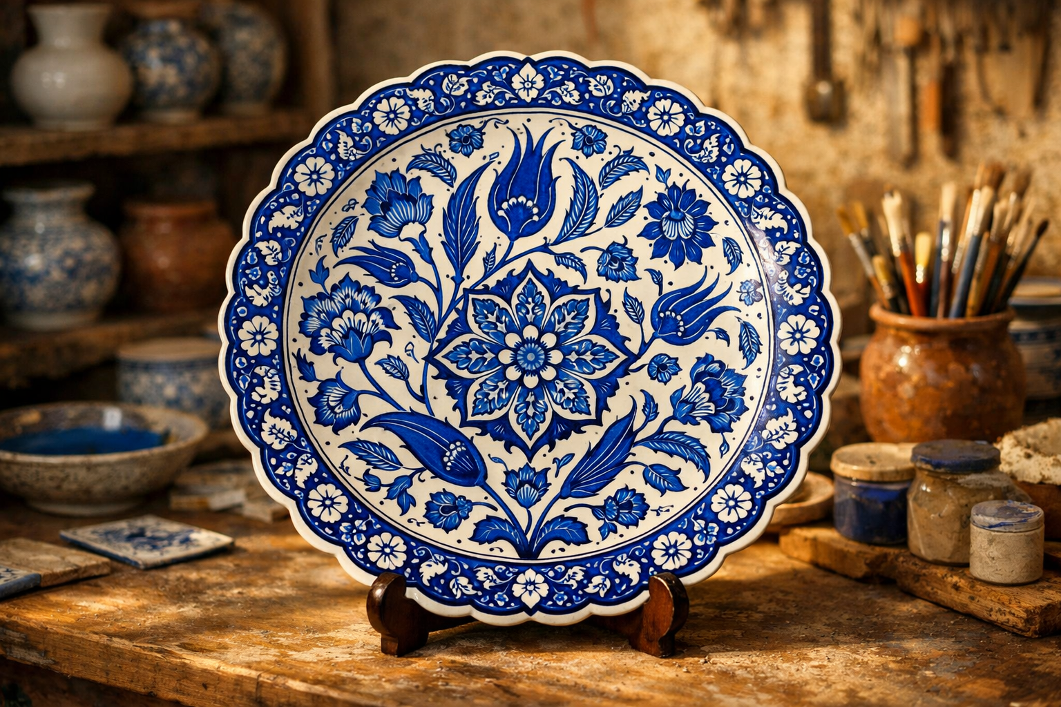 Seramik çalışması